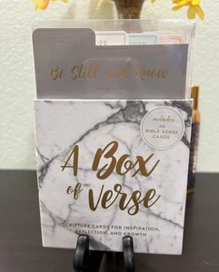 A Box Of Eccolo Verse Scripture Cards - Picture 1 of 4
