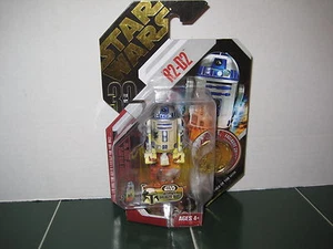 Star Wars R2-D2 Figure with  GOLD Coin Ultimate Galactic Hunt Revenge of Sith - Picture 1 of 1