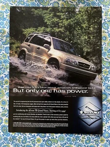 Vintage 1999 Suzuki Grand Vitara Print Ad - Picture 1 of 7