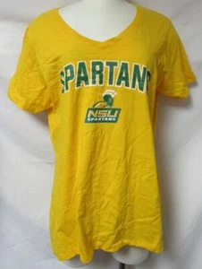 Norfolk State Spartans Women's Size Large V-Neck T-Shirt A1 6212 - Picture 1 of 2
