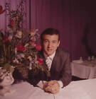American Singer Bobby Darin Sitting At A Table London 1963 Old Photo