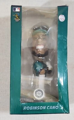 Muñeca Robinson Cano Bobblehead Seattle Mariners #22 ¡Nueva en caja Big Smile! Foto 1 de 4