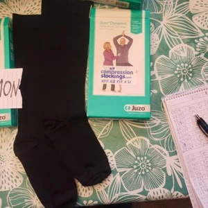 Juzo Dynamic 3513 REGULAR FF AD Knee Stockings Compression 40-50 Pick Size Color - Picture 1 of 9