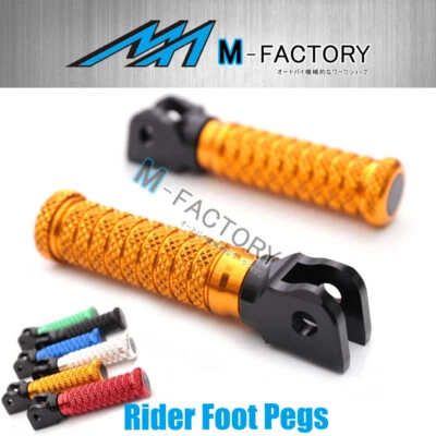 Clavijas de pie Billet Rider M-Grip para Yamaha FZ 750 85-87 88 89 90 91 Foto 1 de 4