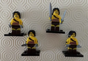 Lego Series 11 Collectable Mini Figure CMF: Barbarian 71002 (Used) SET OF FOUR - Picture 1 of 1