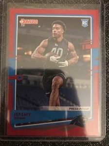 2020 Donruss Press Proof Jeremy Chinn RC π₯ - Picture 1 of 2