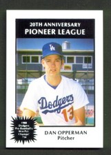 1988 Sport Pro Great Falls DODGERS #10 DAN OPPERMAN Las Vegas NEVADA