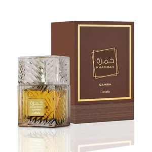 Lattafa Khamrah Qahwa perfume for unisex EDP 3.40 Ounce / 100 ml With Free Gift - Picture 1 of 3