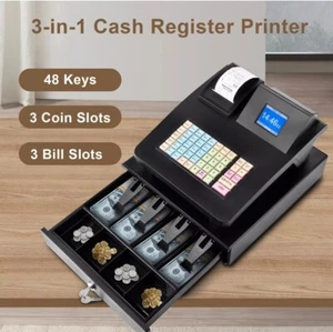 Elektronische Kasse Registrierkasse Supermarkt Kiosk Einzelhandel Kassensystem - Bild 1 von 2