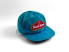 AUNT JANE'S PICKLES hat vintage Teal adjustable cap