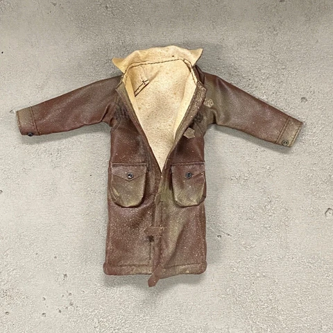 SU-MF-LTC-BNE: 1/12 Winter Trench Coat for 6" VToys GWToys Mezco muscular body Cover