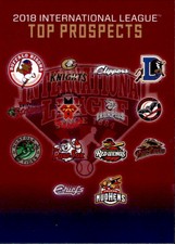 2018 International League Top Prospects Choice #NNO Checklist - NM Baseball Card
