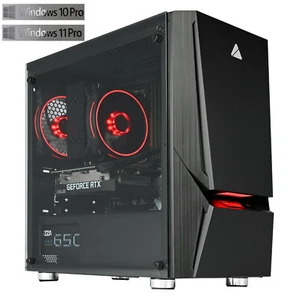 AZZA PC amd ryzen 2600X Hexa Core , 16GB ram, 500GB SSD Geforce Gt 710 WLAN - Afbeelding 1 van 7
