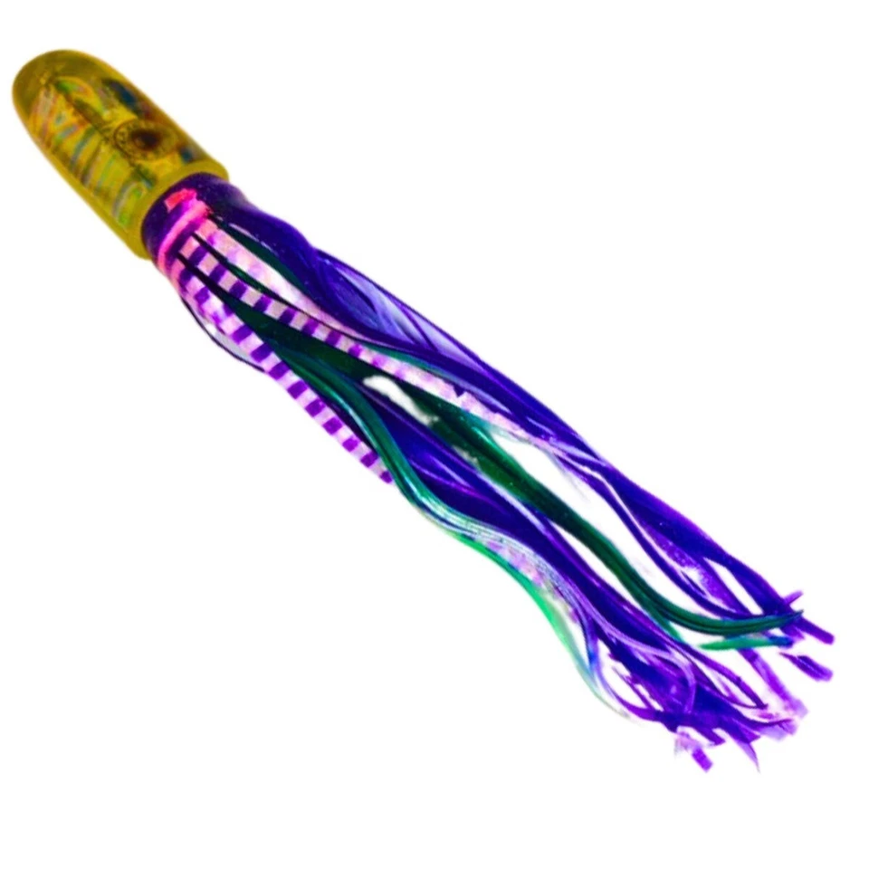 KAMIKAZE - ARMEGEDDON 16" GAME TROLLING SKIRTED LURE -PURPLE - image 1 of 2