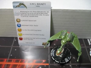 =Heroclix STAR TREK Tactics I H.M.S. Kopfgeld 028 mit Karte = - Bild 1 von 1