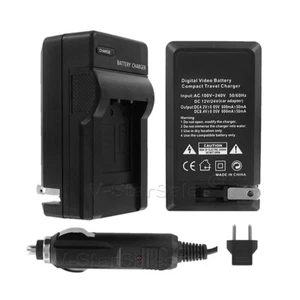 AC/DC Battery Charger for Sony HDR-FX1 HDR-FX1000 HDR-FX7 HVR-HD1000U - Picture 1 of 3