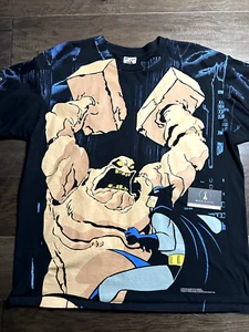 Vintage Vitamin Batman the Animated Series BTAS Clayman Villains DC Gr. XL Shirt - Bild 1 von 8