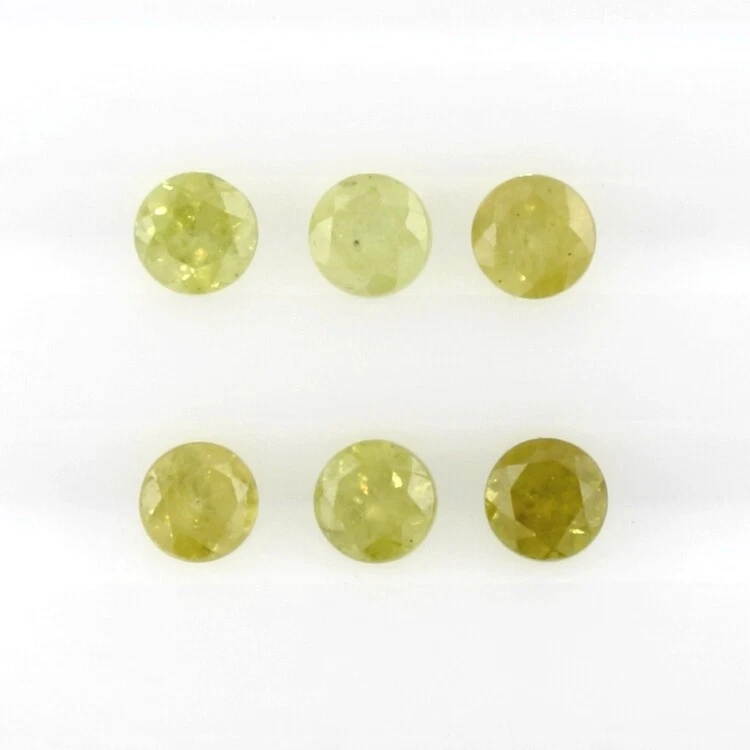 ESFENO AMARILLO COLOR 4 MM CORTE REDONDO SE VENDE POR PIEDRA CALIBRADA LECHOSA F-4977 Foto 1 de 1