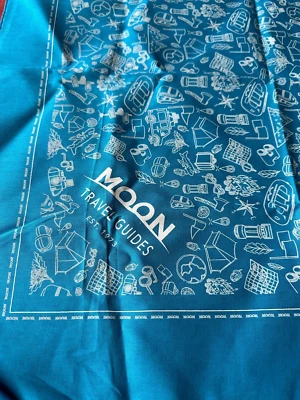 Blue Bandana Moon Travel Guides Est. 1973 - Image 1 of 3