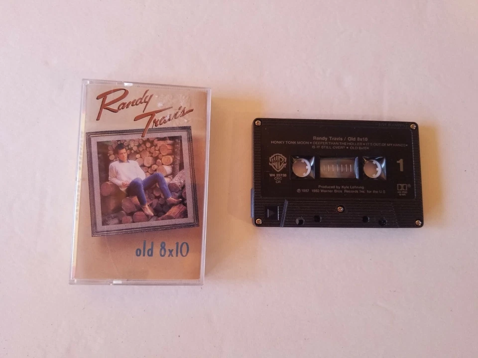 Randy Travis - Old 8 X 10 -  Cassette Tape - Image 1 of 1
