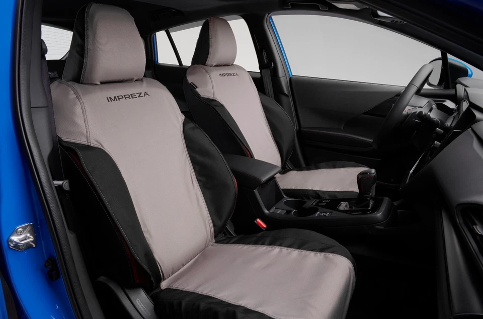 2024 2025 Subaru Impreza Front Seat Cover Set Polyester NEW F411SFN010 Genuine - Image 1 of 1