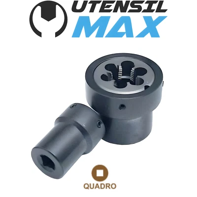 BUSSOLE PORTA FILIERE PER RIPASSARE VELOCEMENTE PRIGIONIERI, BULLONI ATT. QUADRO - Immagine 1 di 4