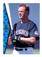 1995 SP Baseball # 49 Bill Swift - Colorado Rockies	