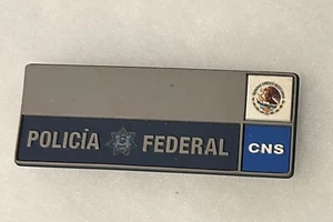 Obsolete Mexico Federal Police Badge / Federales - Picture 1 of 2