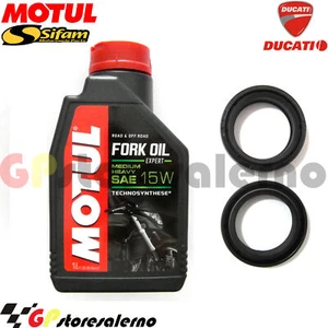 KIT OLIO FORCELLA 15W MOTUL + AR3304 PARAOLI SIFAM DUCATI 600 MONSTER 1999 - Imagen 1 de 1