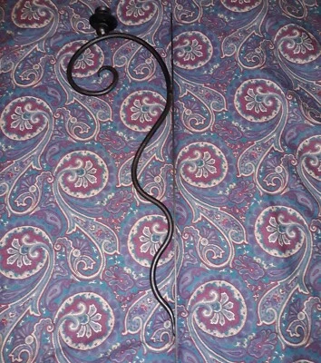 NEW Black Wall Sconce Column w/ Ball Elegant Design (MSRP $51.00) (U048-106) - Image 1 of 4