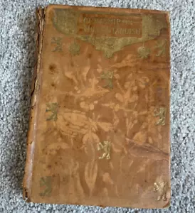 Antique Soft Leather Bound Longfellow’s Courtship of Miles Standish Book 1800's - Picture 1 of 6