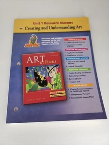 Art in Focus Unit 1 Resource Masters creating understanding Art Gene Mittler New - Picture 1 of 13