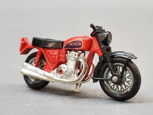 Honda Rora Motorcycle Lesney Vintage 1974 Motor Bike Red England - Picture 1 of 6