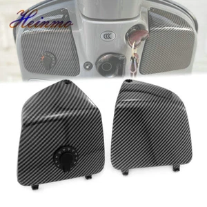 para VESPA GTS300 2019-2022 Cabon Cubierta Guantera Delantera Puerto USB Cargador - Imagen 1 de 10