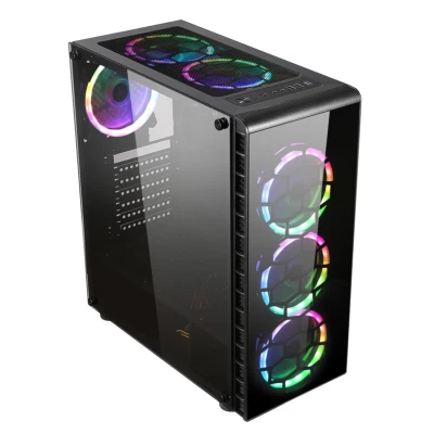 FCS Gaming PC Computer Intel i7 16GB RAM 1TB M.2 NVMe SSD 2TB HDD GTX 1660 One - Image 1 of 4