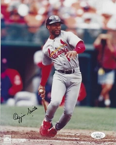 Autogramm 8x10 Ozzie Smith St. Louis Cardinals Foto - JSA COA - Bild 1 von 1