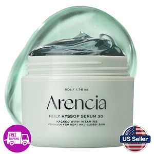 Arencia - Holy Hyssop Serum 30 - Overnight Face Mask. Hydrating & Anti-Aging - Picture 1 of 8