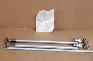 VINTAGE TAYLOR #1615 ADJUSTABLE WINDSHIELD SUPPORT ARMS-ALL ORIGINAL HARDWARE - Picture 1 of 11