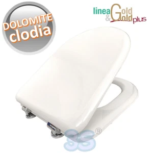 Sedile per wc CLODIA e CLODIA DUO Ceramica Dolomite - ACB Ercos linea Gold