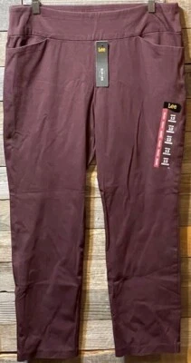 Lee, Calce Ajustado, Pierna Ajustada, Tiro Medio, Esculpido, Pantalones, Mujer Talla 12, Nuevo con Etiquetas, Foto 1 de 4