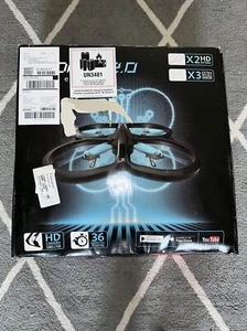 Parrot AR Drone 2.0 Power Edition Quadcopter used Once In Box. Retail $329! - Picture 1 of 23
