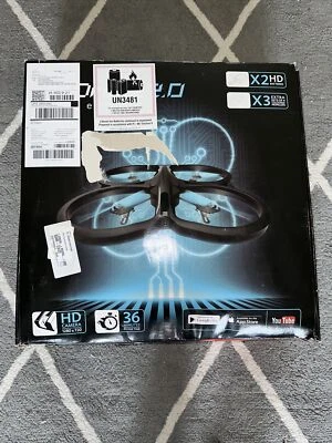 Parrot AR Drone 2.0 Power Edition Quadcopter used Once In Box. Retail $329! - Image 1 of 4