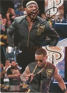 WWE STREET PROFITS: MONTEZ FORD & ANGELO DAWKINS FIRMADAS 6x4 FOTOS + CERTIFICADO DE AUTENTICIDAD **PRUEBA** - Imagen 1 de 2