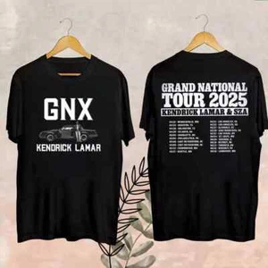 Grand National Tour T-shirt, Kendrick Lamar Tour 2025 Fan, Kendrick Lamar GNX - Picture 1 of 3
