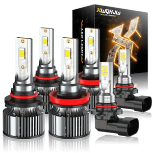 Faros antiniebla de haz alto/bajo LED para Dodge Ram 1500 2500 3500 4500 2009-2017 - Imagen 1 de 12