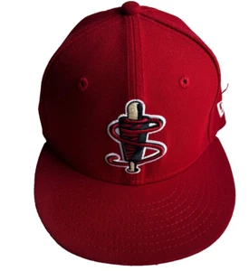 New Era 59Fifty Red Lowell Spinners size 6 1/2 fitted baseball hat - Picture 1 of 5