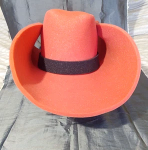 Oversized Jumbo Red Foam Western Costume Cowboy Hat Halloween/Cosplay One Size - Picture 1 of 1