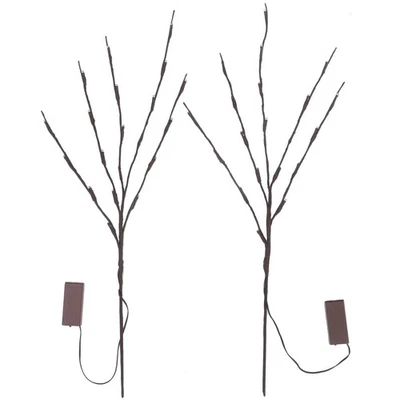  2pcs LED Decorative Tree Branches Lamp for Home and Event Lighting Warm White - image 1 of 4
