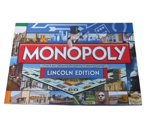 Monopoly Lincoln Edition - Rare Variant - 100% Complete - Picture 1 of 9