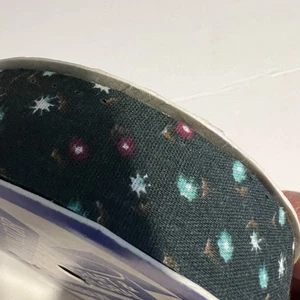 Vintage WFR Fabric Floral Novelty Ribbon Country Green Floral 7/8” 10 Feet - Picture 1 of 3